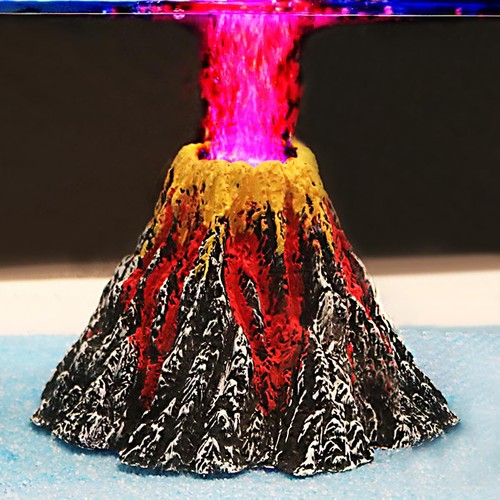 Uniclife aquarium volcano - aquarium,