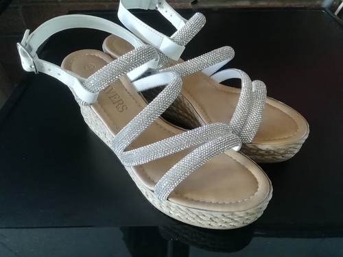 Ladies silver embellished - ladies,