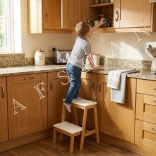 2-tier Bamboo Step Stool 