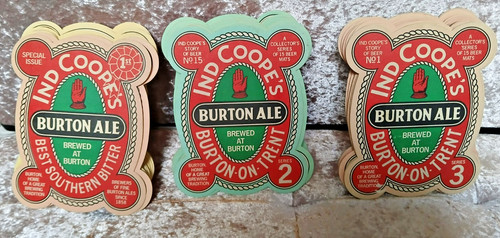 Ind coope beermats - ind, story