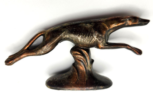 Vintage metal greyhound - vintage,