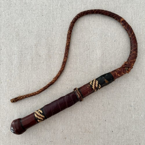 Vintage ethnographic leather - vintage,