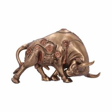 Steampunk Bull Figurine