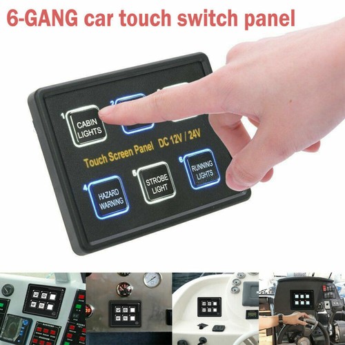 New gang led touch screen - led,