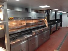 FISH FRYING RANGE florigo electric 4 pan with conveyors, demonstration model 