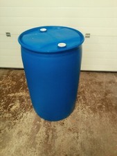 200 Litre Blue Drum Used Good