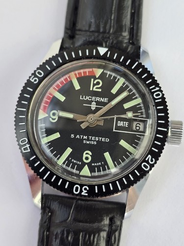 Vintage watch lucerne - watch, 33mm