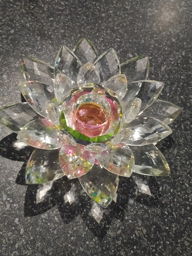 Glass heavy lotus - lotus, shaped