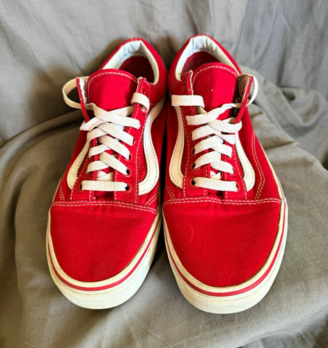 Vans old skool red - vans, low