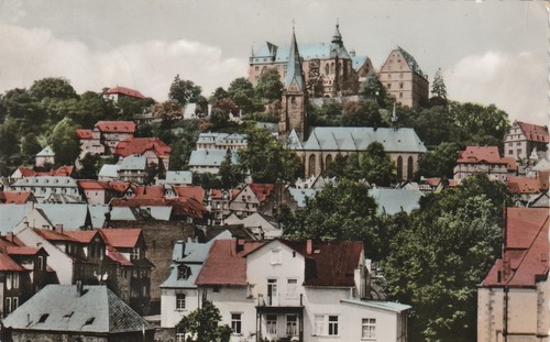 Postcard marburg lahn - postcard,