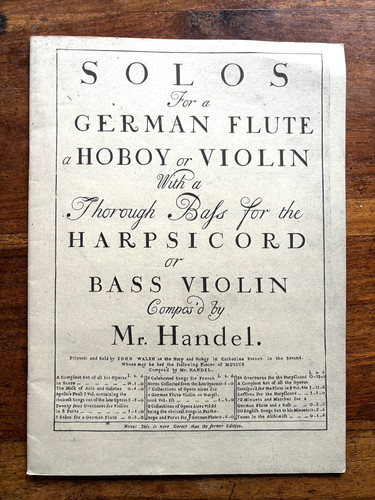 Solos for flute hoboy or - flute,