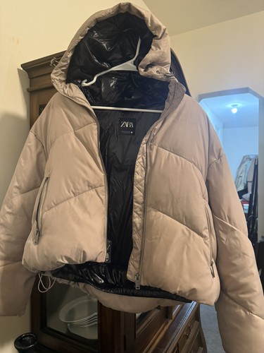 Mango mng green - jacket, puffed