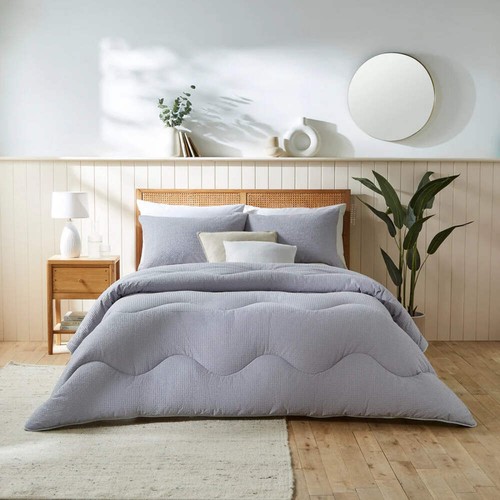 Night owl cotton waffle - owl,