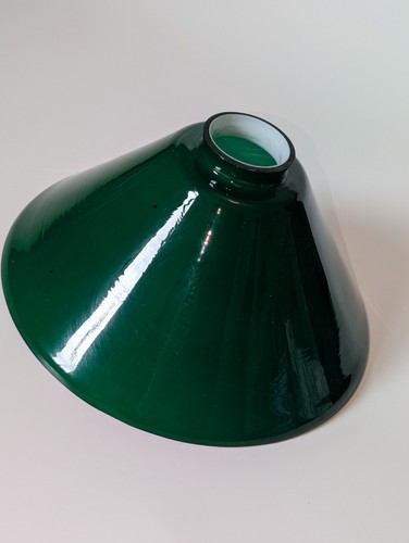 Green cased glass coolie - cased,