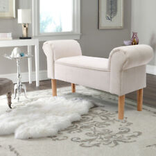 European Style Chaise Lounges Chair Sofa Bench Seat Bedroom Bedside Bench Linen