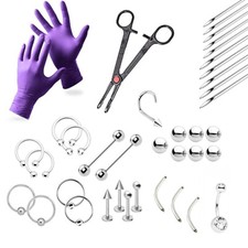 38-Piece Professional Piercing
