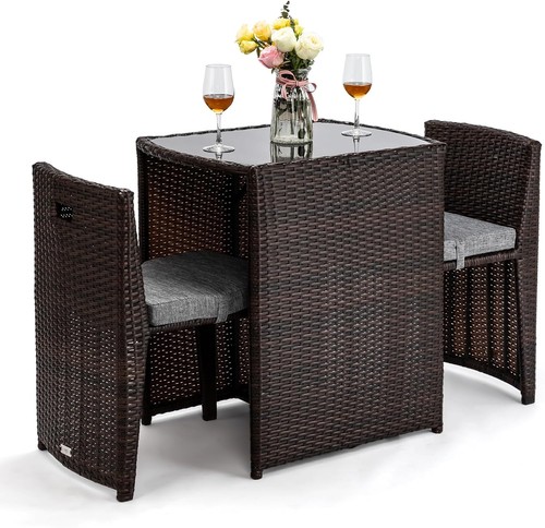 Pcs wicker outdoor patio - 3,