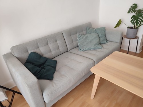 Seater sofa light green - seater,