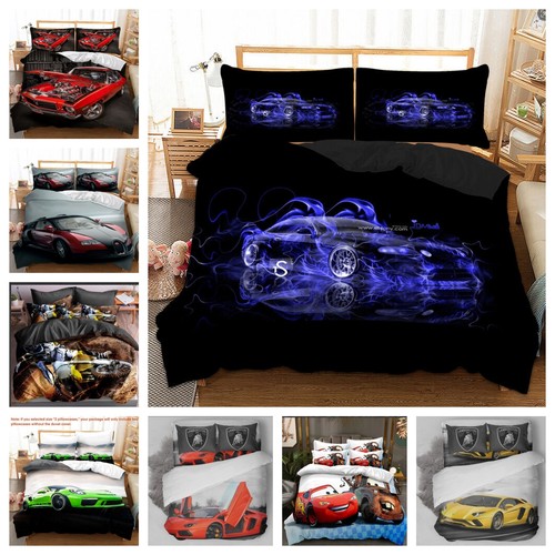 Racing car duvet - car, cover