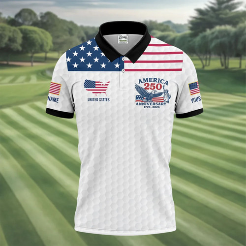250th anniversary golf polo - anniversary,