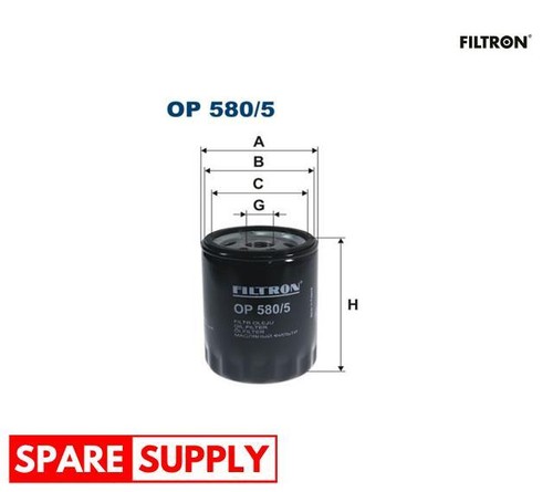 Oil filter for land - for, rover