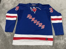 New York Rangers Hockey Jersey Adidas #93 Mika Zibanejad Size XL