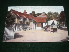 VINTAGE POSTCARD ENFIELD BULLS