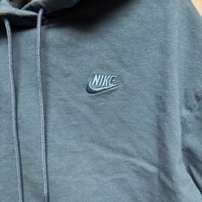 Nike Teal Crop Hoodie