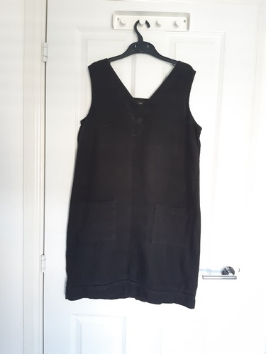 Next black linen dress - next,