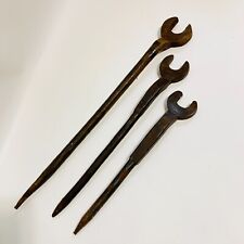 Vintage Podgers Spanners Steel Erector 32mm 30mm 28mm