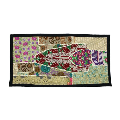 Vintage embroidered patchwork - vintage,