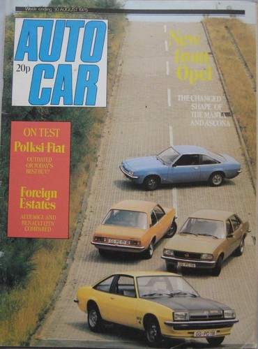 Autocar magazine august - autocar,