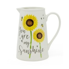 Sunflower Ceramic Water Jug