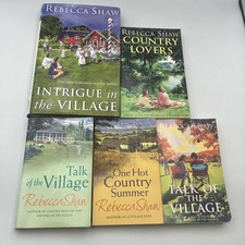 Rebecca shaw books bundle 5 - books, x