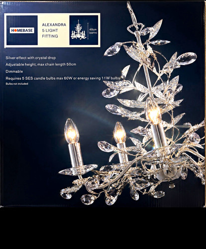 Homebase alexandra light - homebase, 5-light