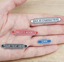 OO Gauge Wall Sign | Model