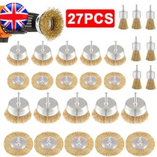 27 Pcs Wire Brush Set Rotary