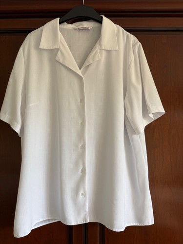 White short sleeve bon marche - short,