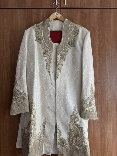 Men embroidered sherwani - embroidered,
