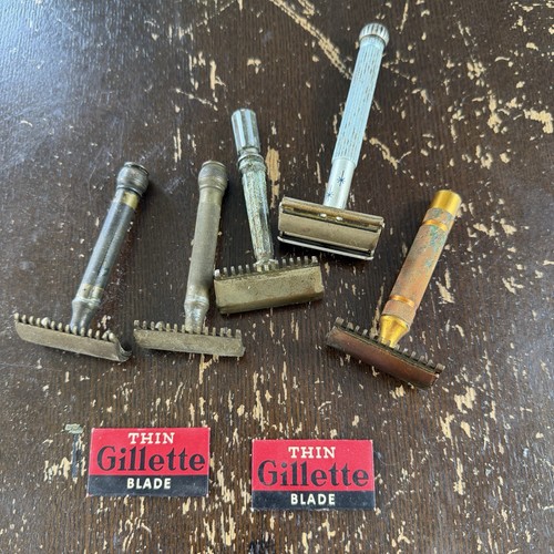 Antique safety shaving razors - safety,