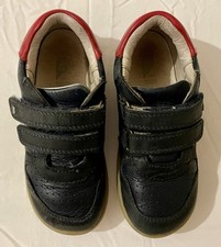 Bobux Riley Navy and Red Trainers EU Size 26, UK 8