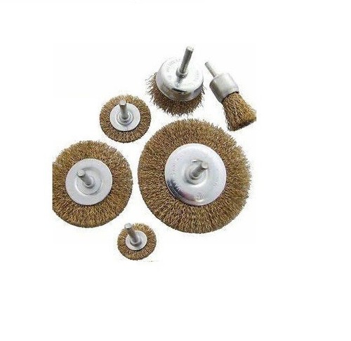 6pc rotary wire wheel cup - rotary,