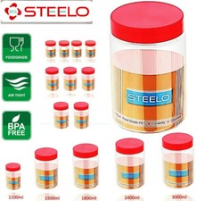 STEELO PLASTIC STORAGE JARS |