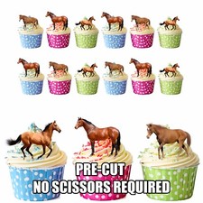 PRECUT Horse Farm Animals 12