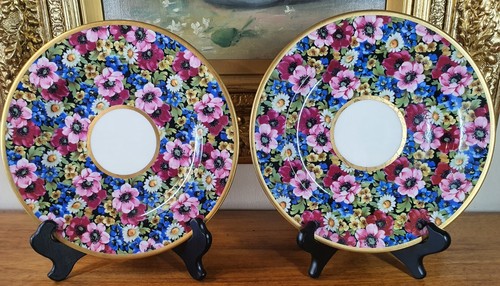 Two very rare coxon belleek - very,