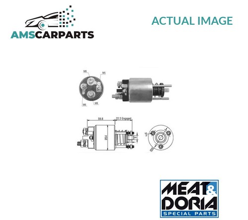 Starter solenoid switch - solenoid, 46134