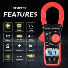 TRMS Digital Clamp Meter AC/DC