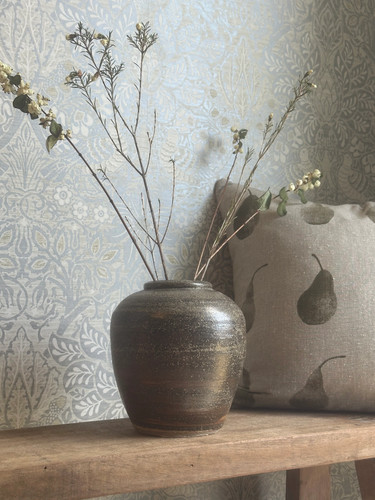 Rustic earthenware pottery - earthenware,