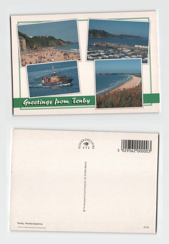 Postcard greetings from - -,