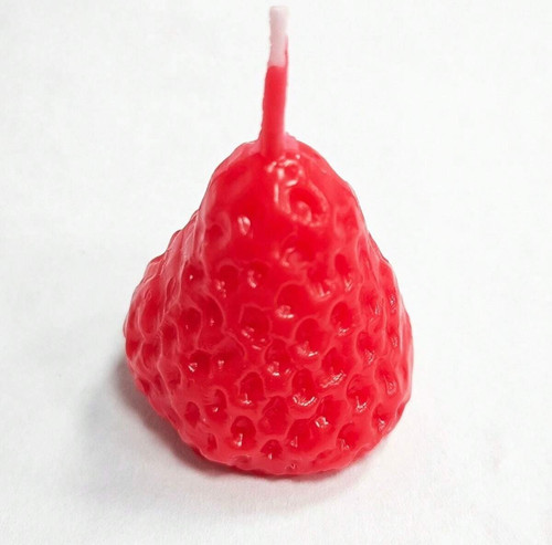 Small red strawberry scented - red,